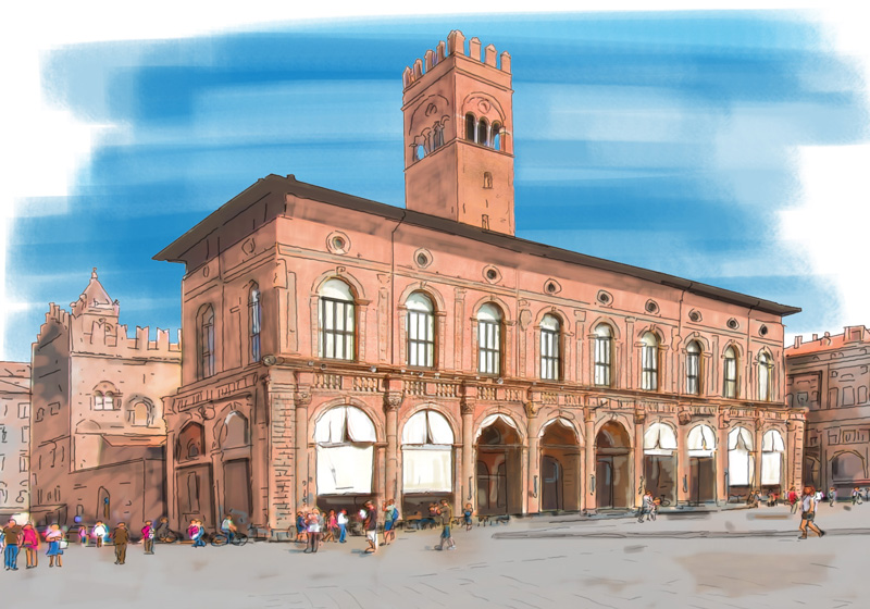 Bologna Rathaus